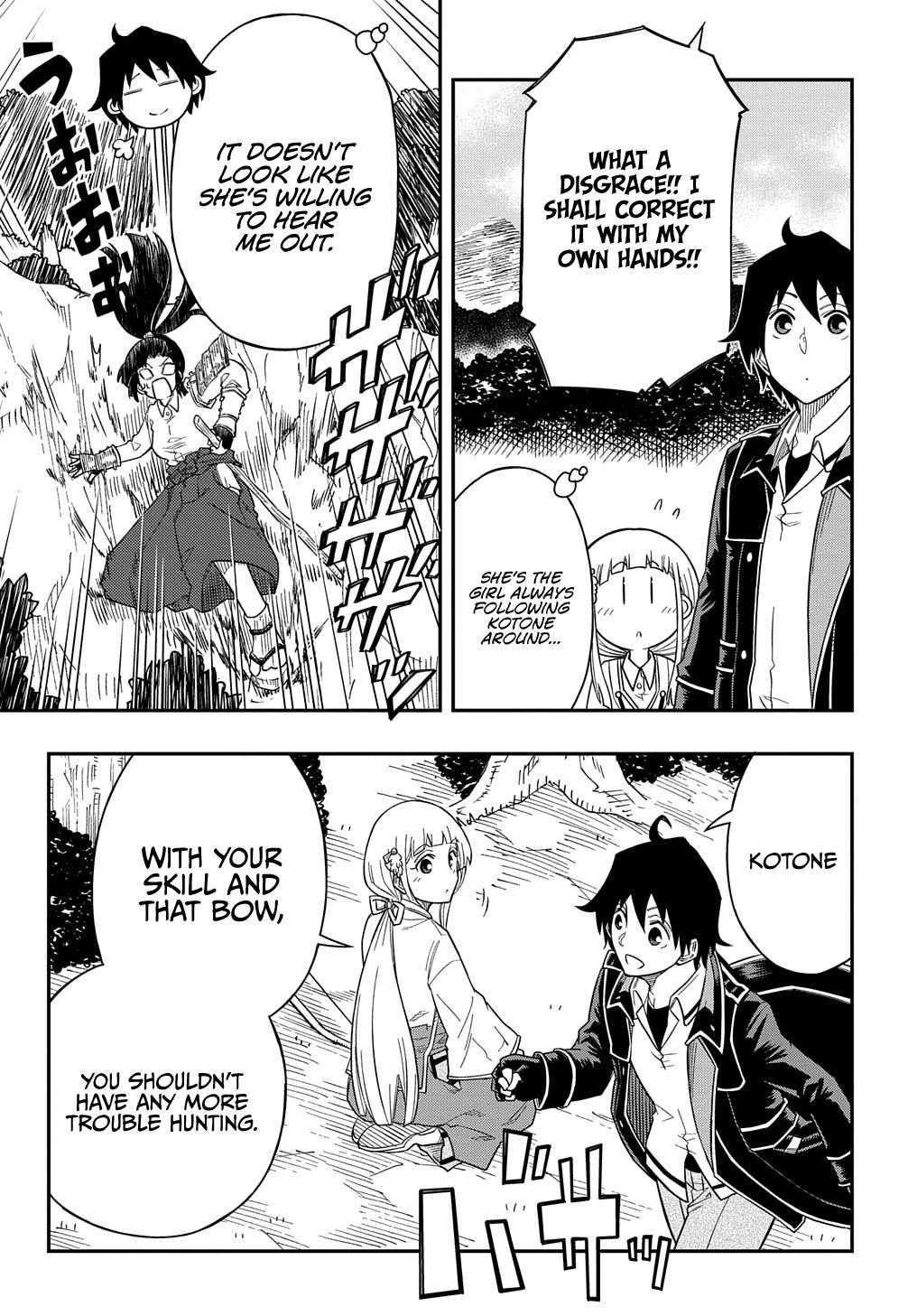 iyoubinbou, Jou wo Tateru - Kaitaku Gakuen no Rettousei na no ni, Joukyuu-shoku no Skill to Mahou ga Subete Tsukaemasu Chapter 13 14